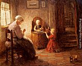 Evert Pieters Mother and Children painting